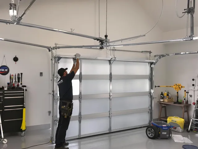 East Los Angeles Garage Door Repair certified team performing precision garage door installation in East Los Angeles