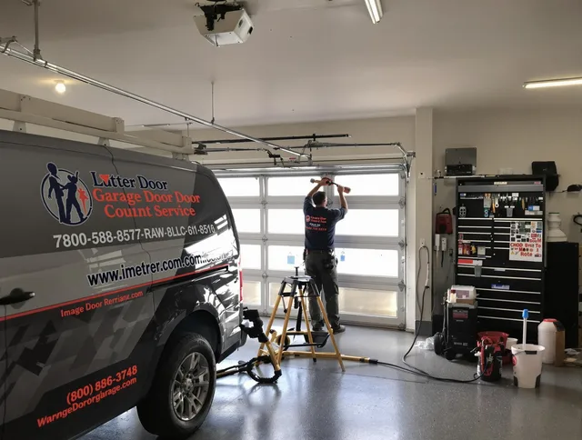 East Los Angeles Garage Door Repair team performing same-day garage door repair in East Los Angeles