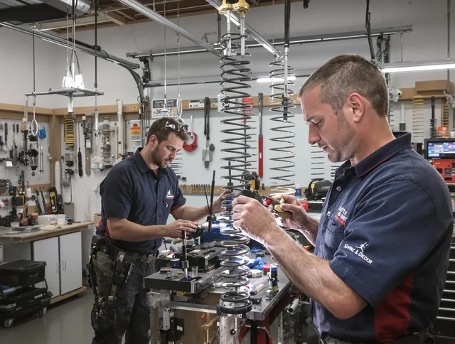 Garage door spring repair service by East Los Angeles Garage Door Repair in East Los Angeles
